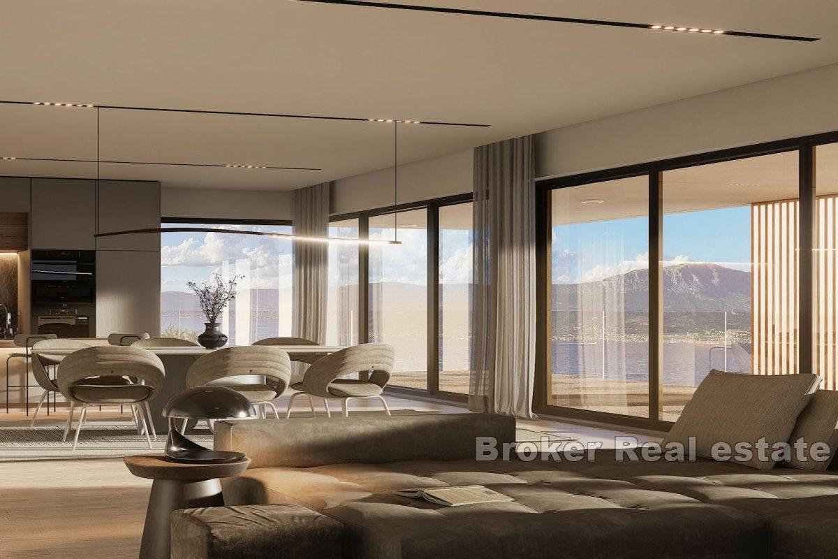 Appartements de luxe en première rangée de la mer