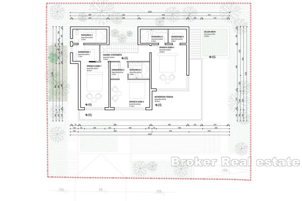 Modern villa with sea view