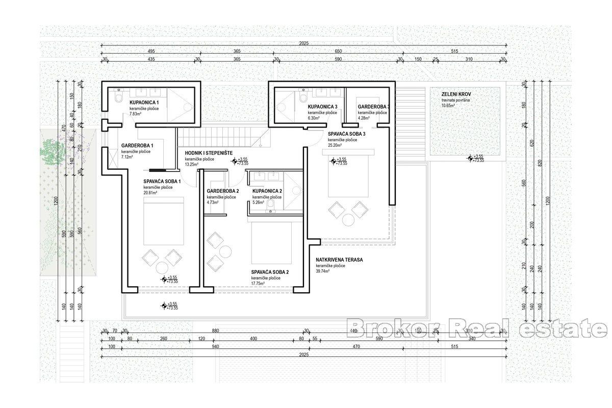 Luksusvilla med havutsikt