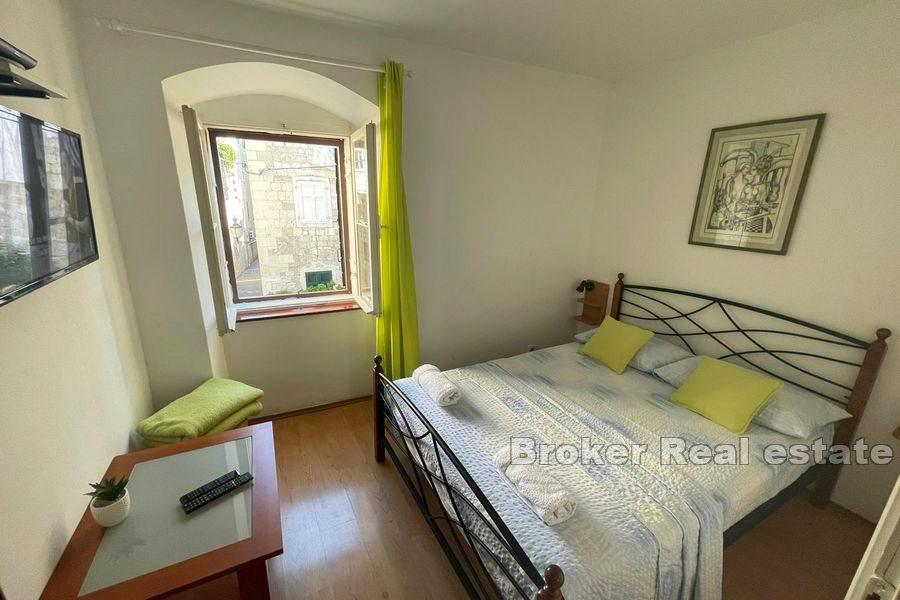 Stone house in center