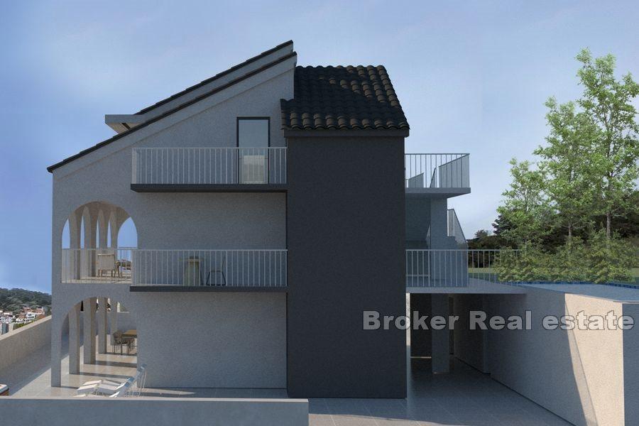 Detached house with sea view