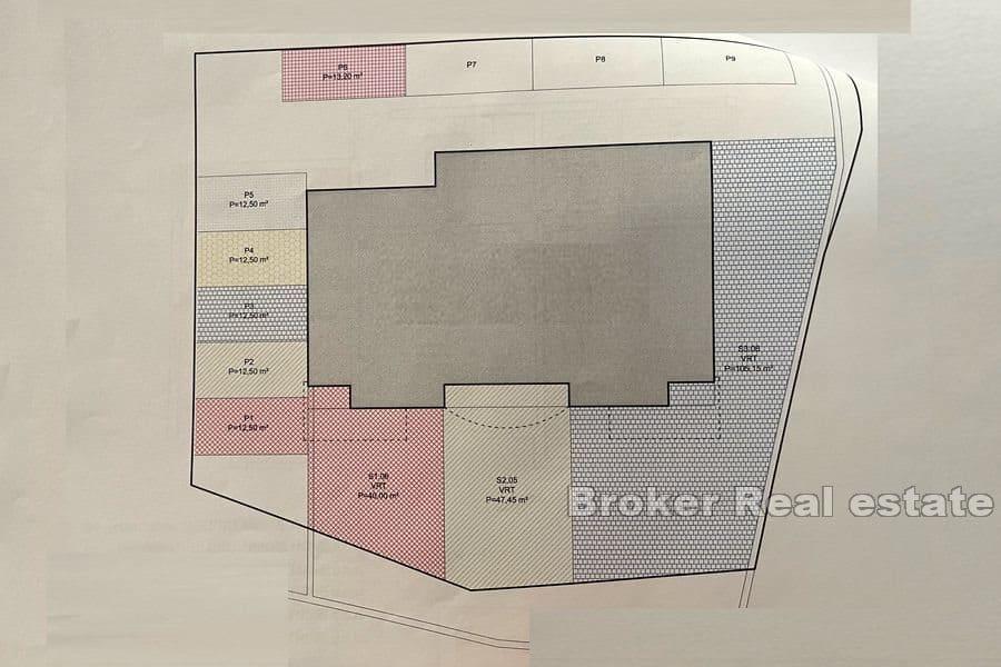 Appartement première rangée de la mer