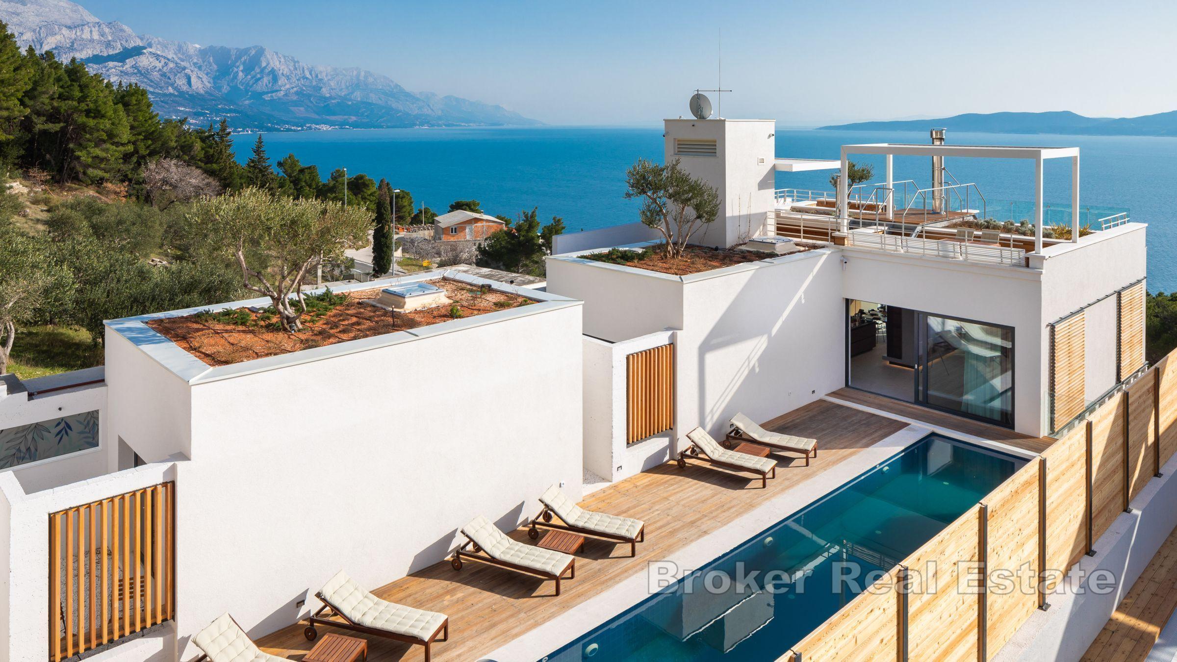 Villa mit offenem Meerblick