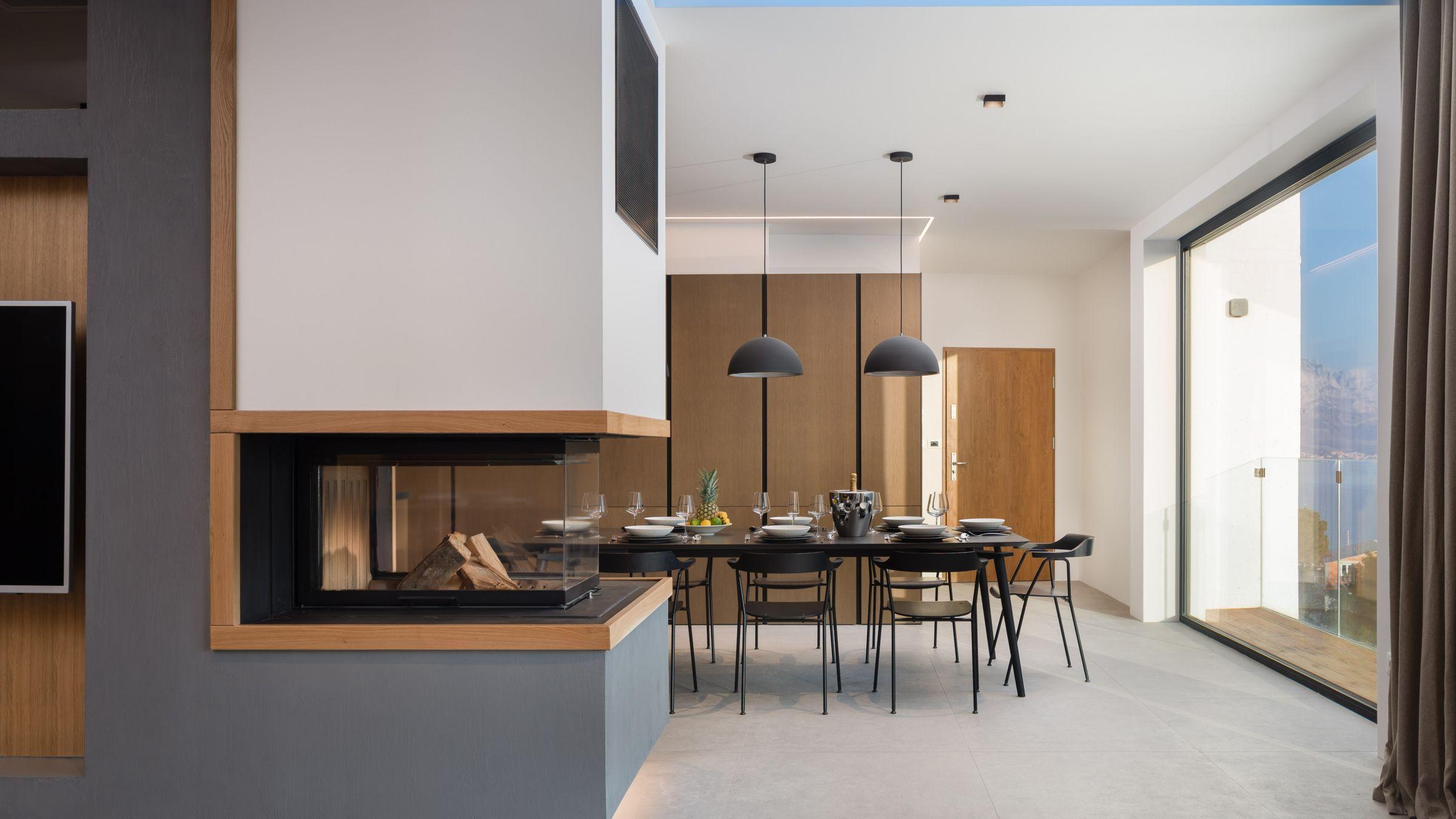 Vila s otevřeným výhledem na moře