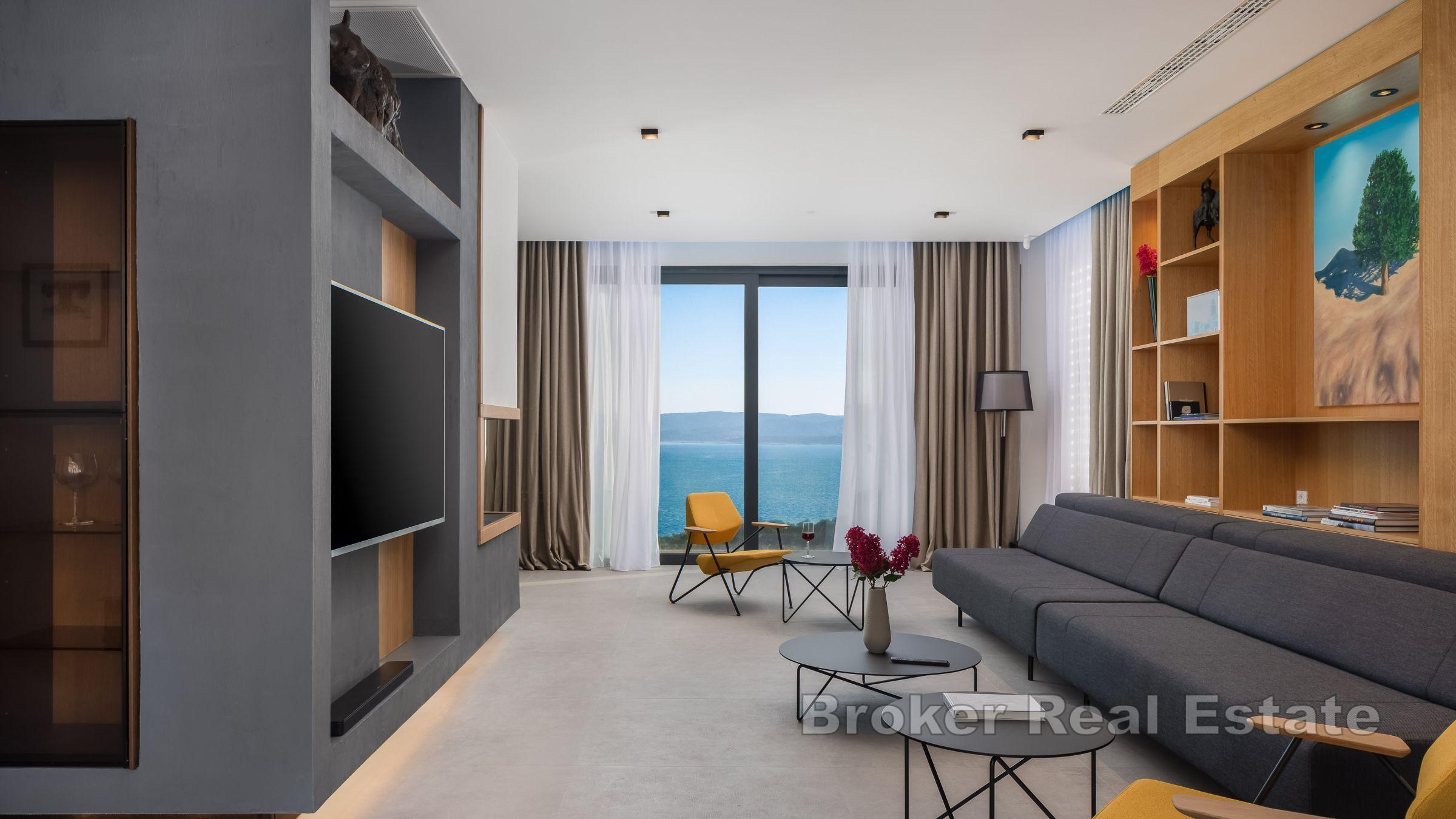 Villa con vista sul mare aperto