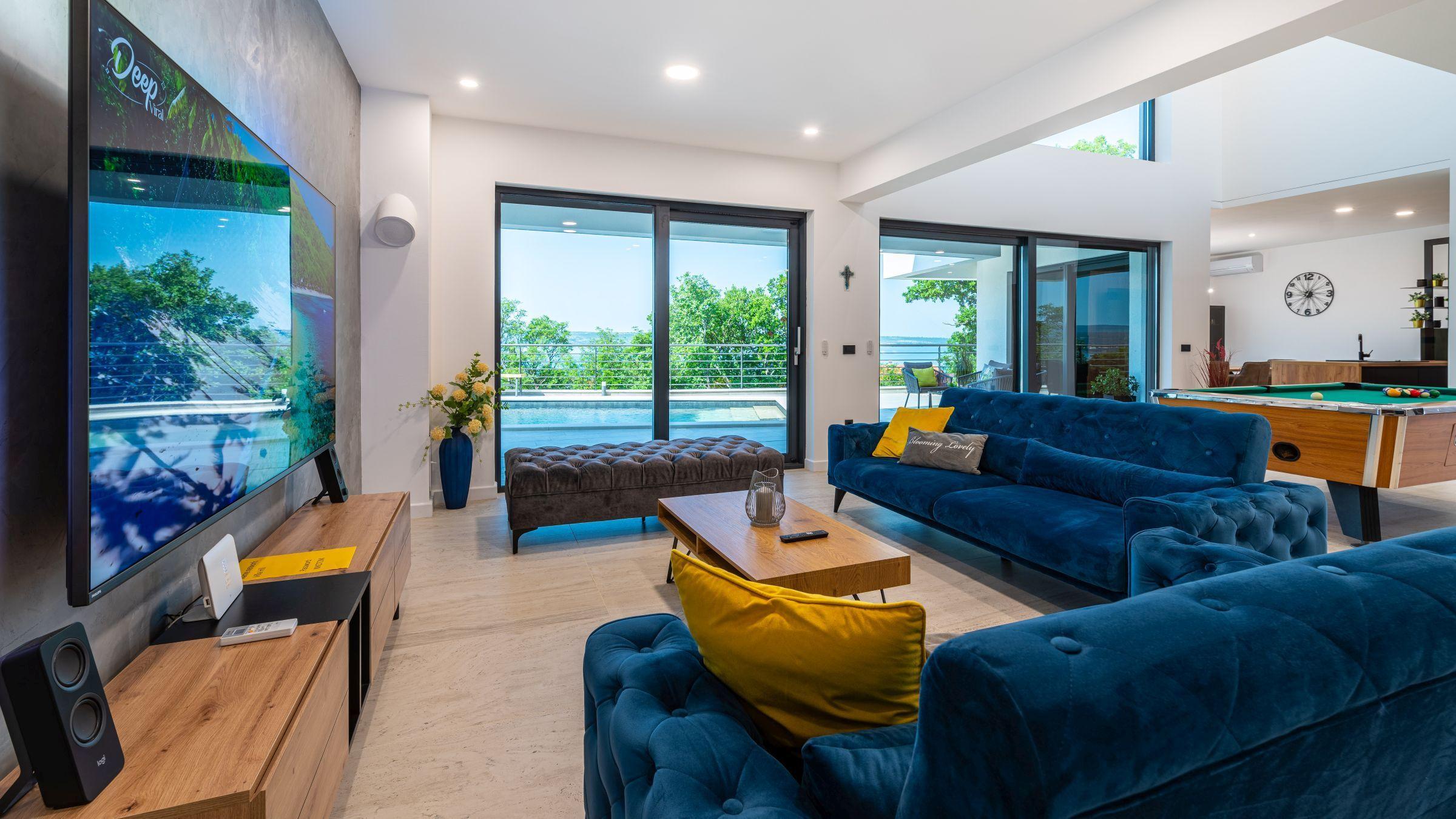 Une villa d'exception avec une vue dégagée sur la mer