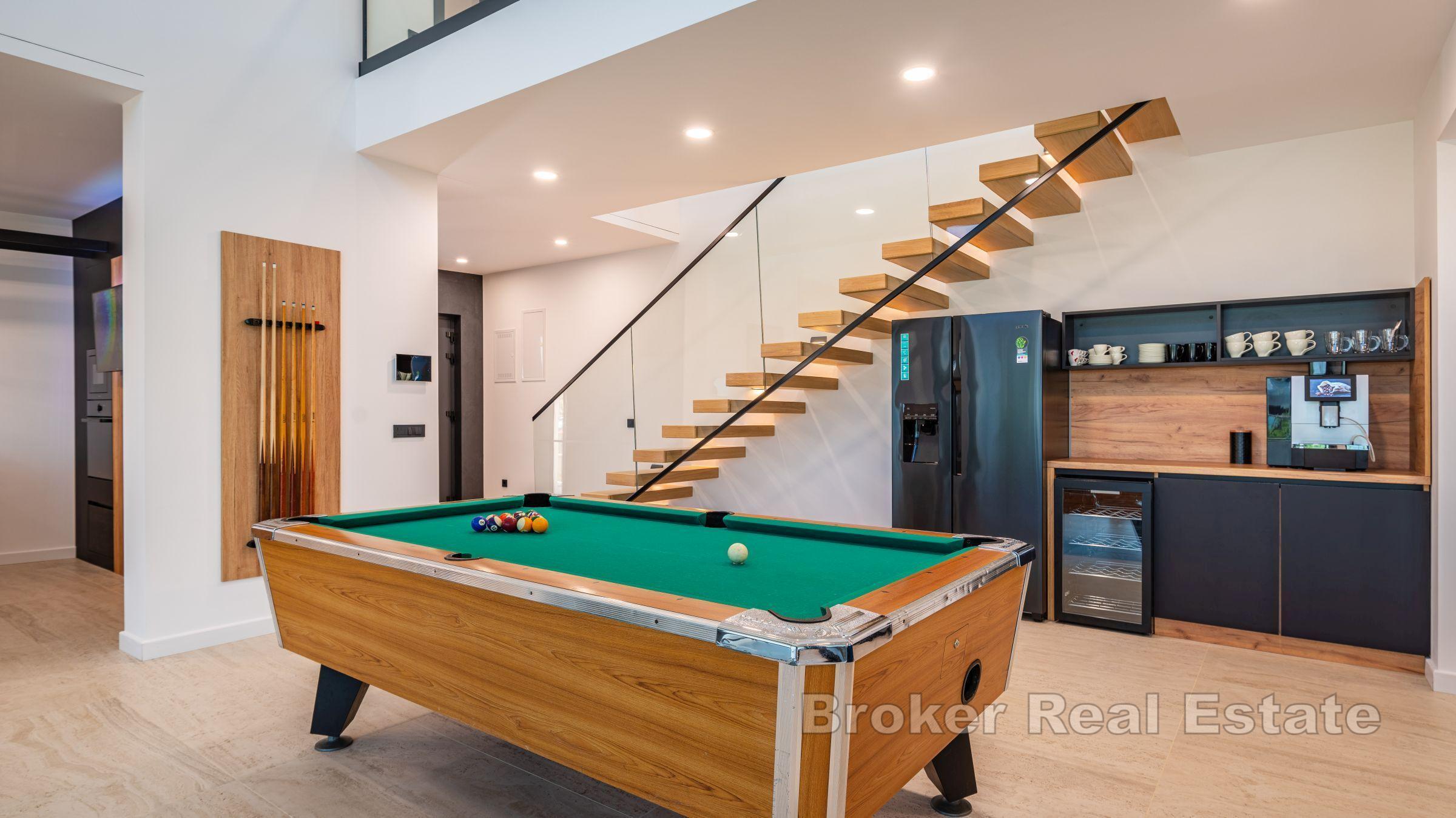 Una villa eccezionale con vista sul mare aperto