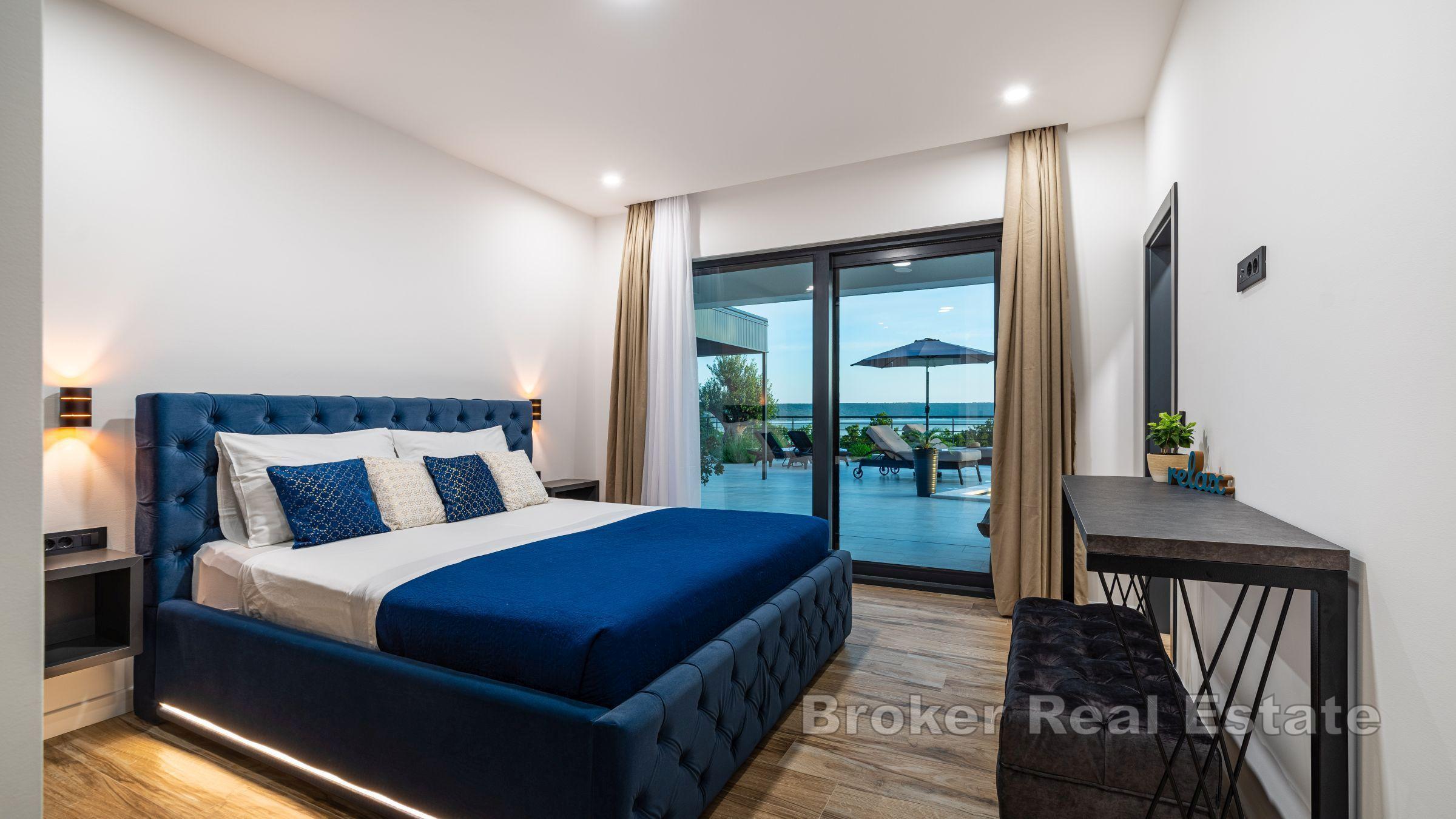 Una villa eccezionale con vista sul mare aperto