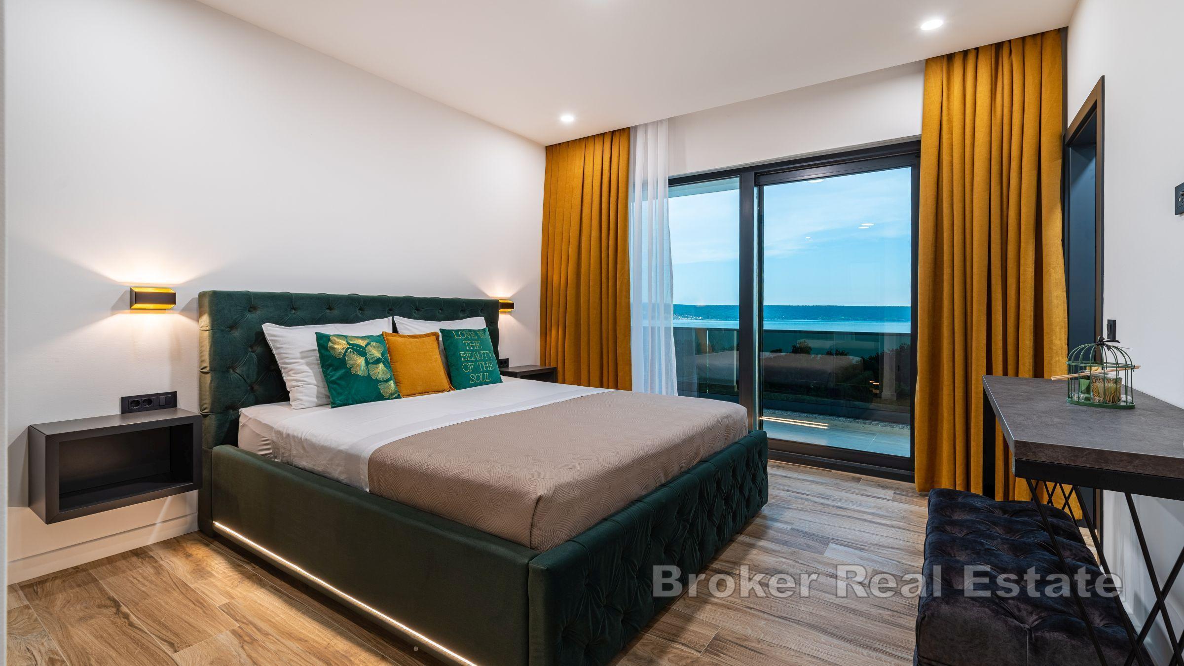 Una villa eccezionale con vista sul mare aperto