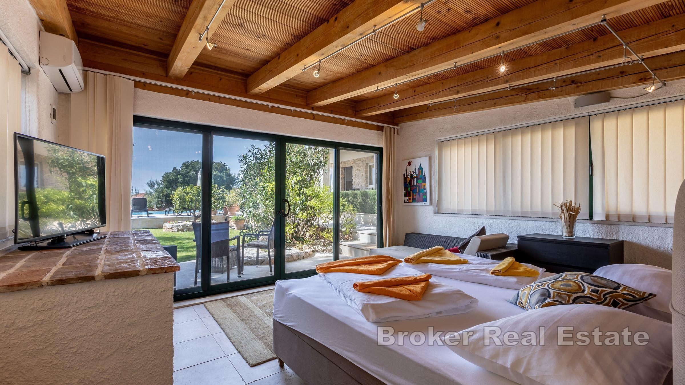 Вилла с открытым видом на море