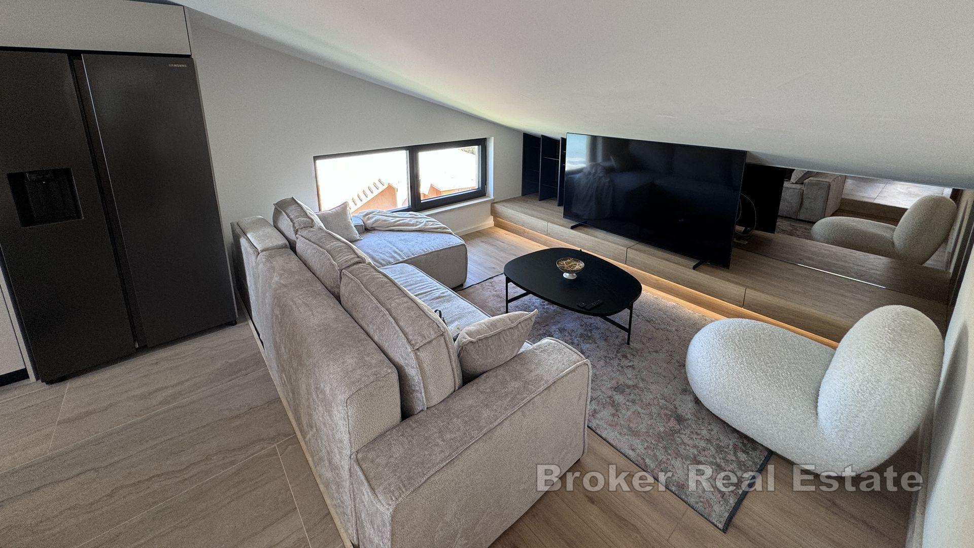 Penthouse luxueux au premier rang de la mer