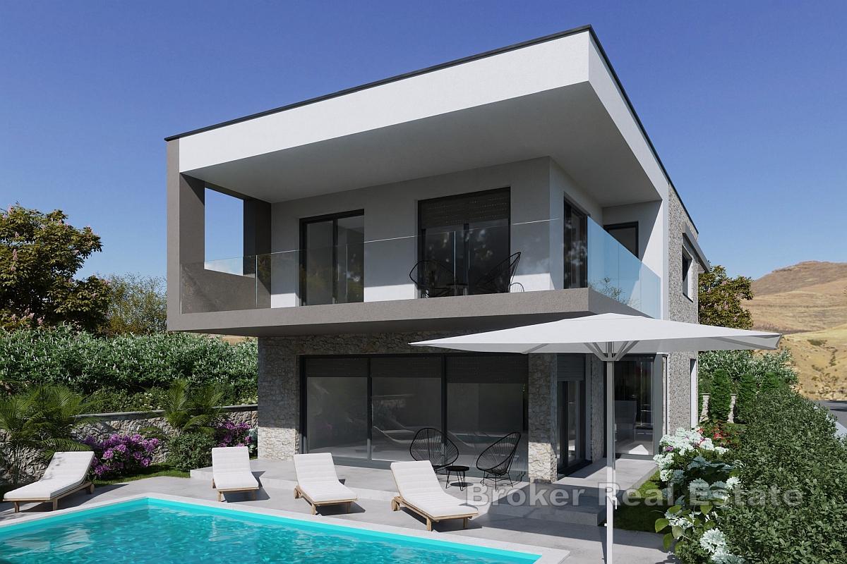 Luksuzna vila u izgradnji – prvi red do mora