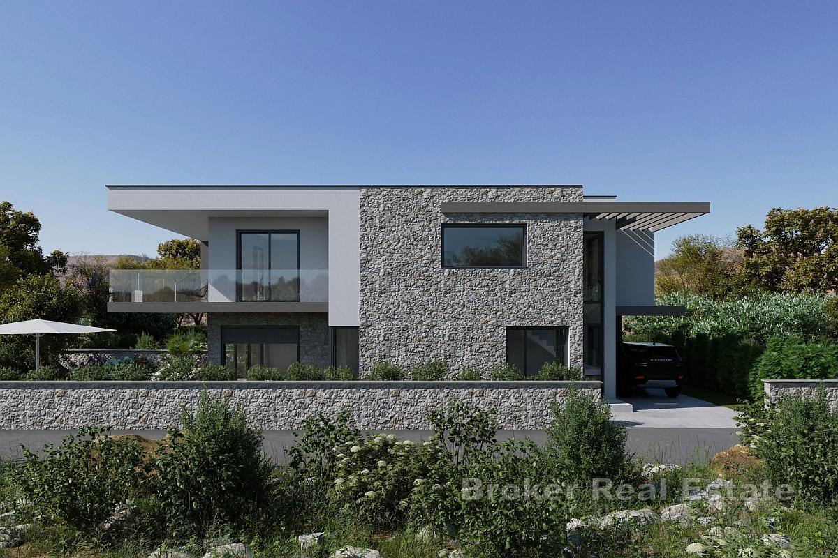 Luksuzna vila u izgradnji – prvi red do mora