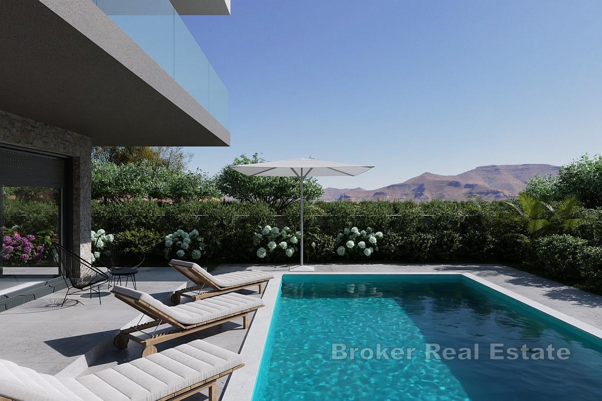 Luksusvilla under bygging – første rad til sjøen