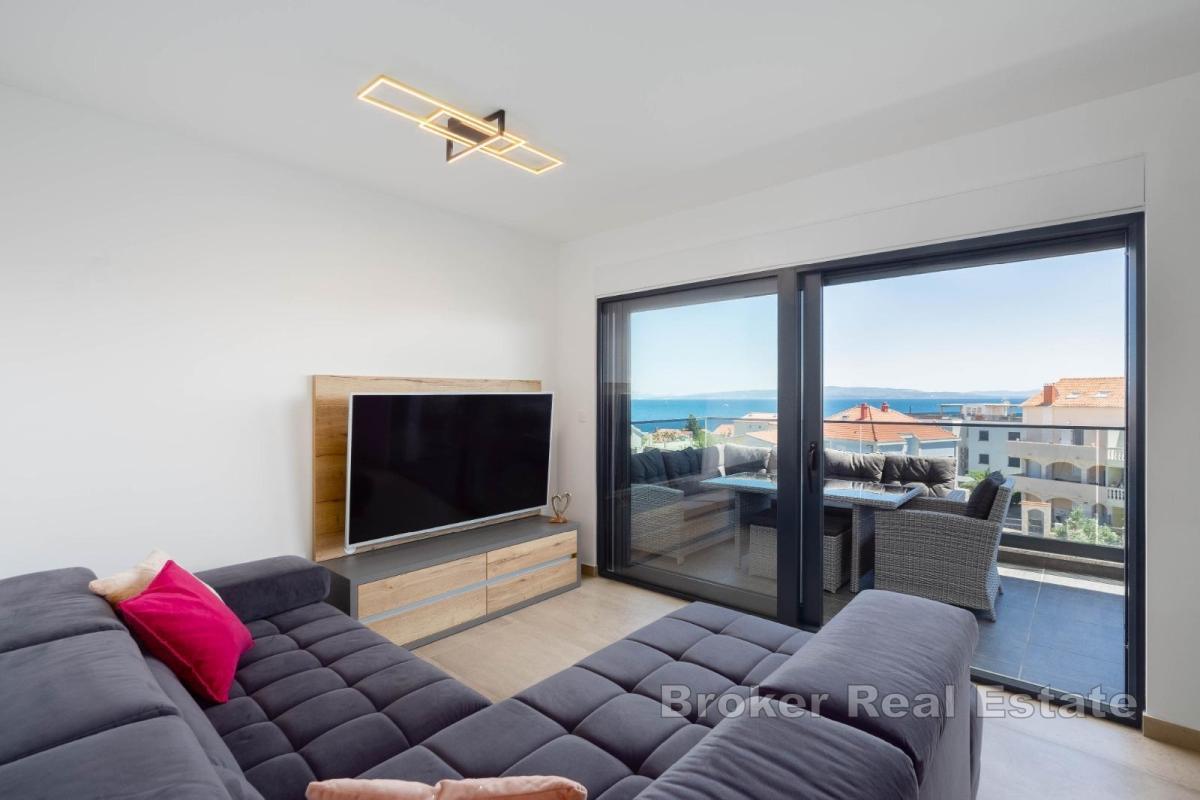 Moderní penthouse s výhledem na moře