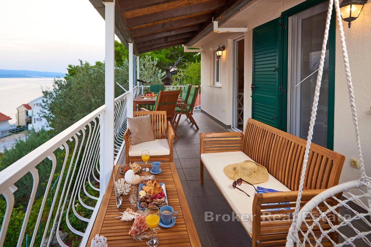 Casa con vista mare