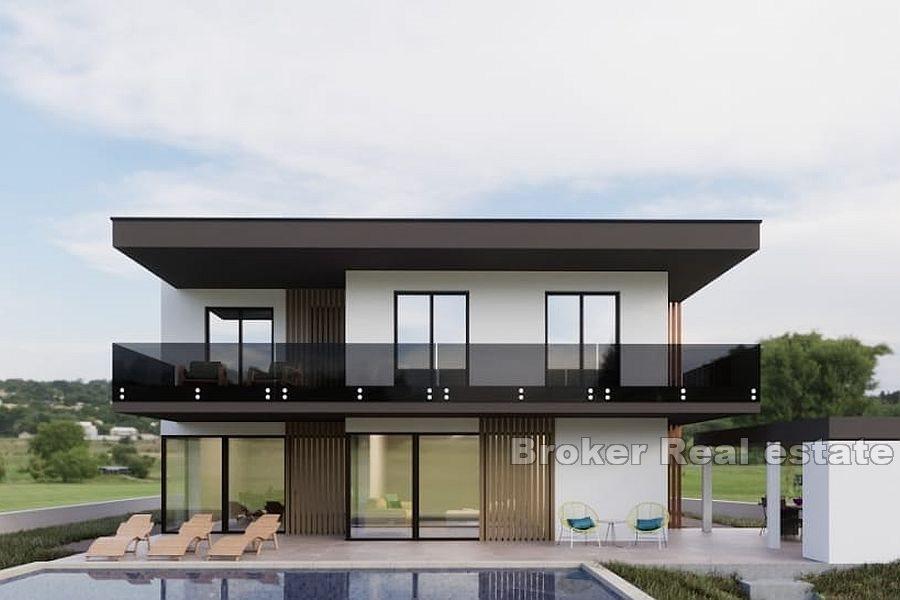 Baugrundstück mit Projekt