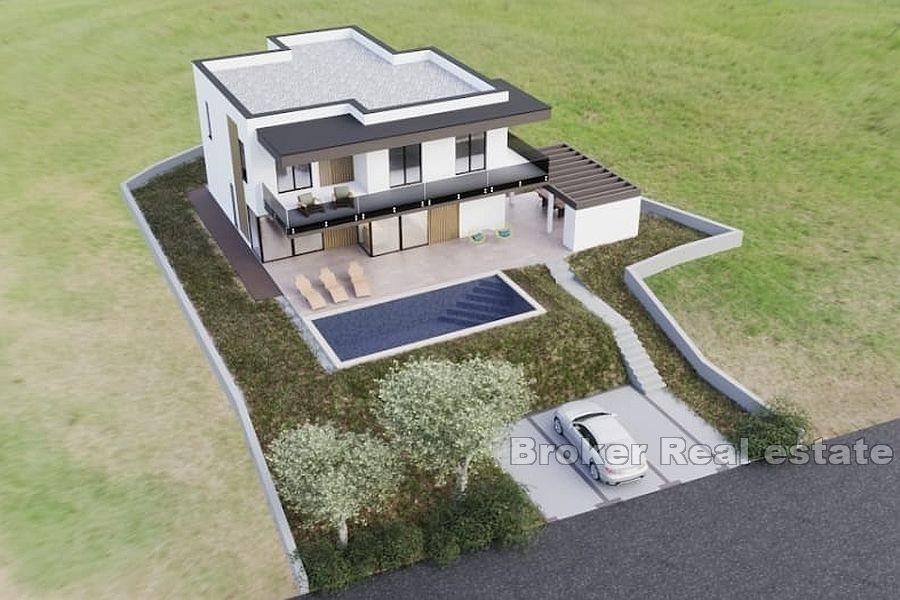 Terrain constructible avec un projet