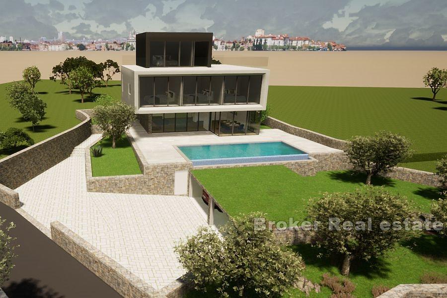 Luxusní vila s otevřeným výhledem na moře