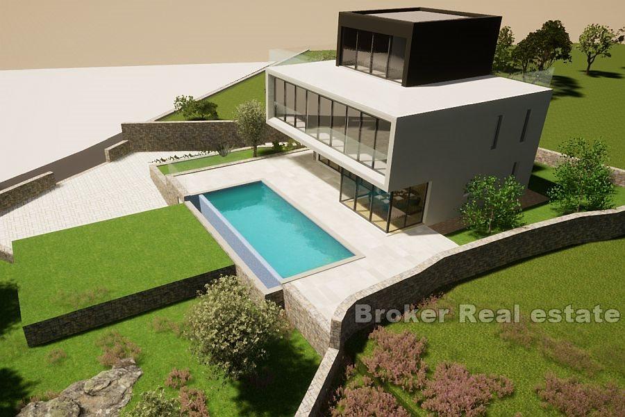 Villa de luxe avec vue dégagée sur la mer