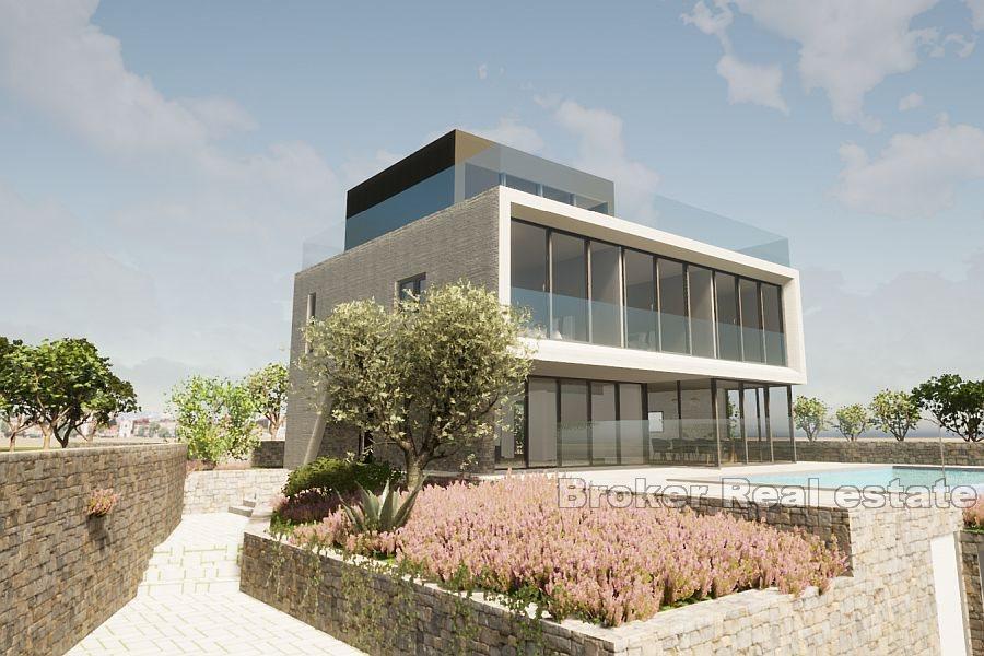 Villa de luxe avec vue dégagée sur la mer