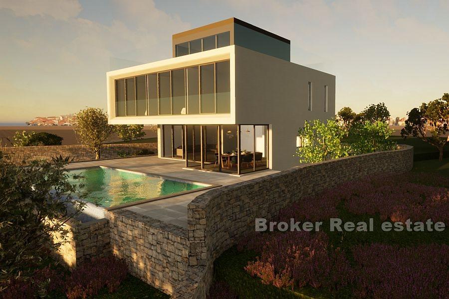 Villa de luxe avec vue dégagée sur la mer