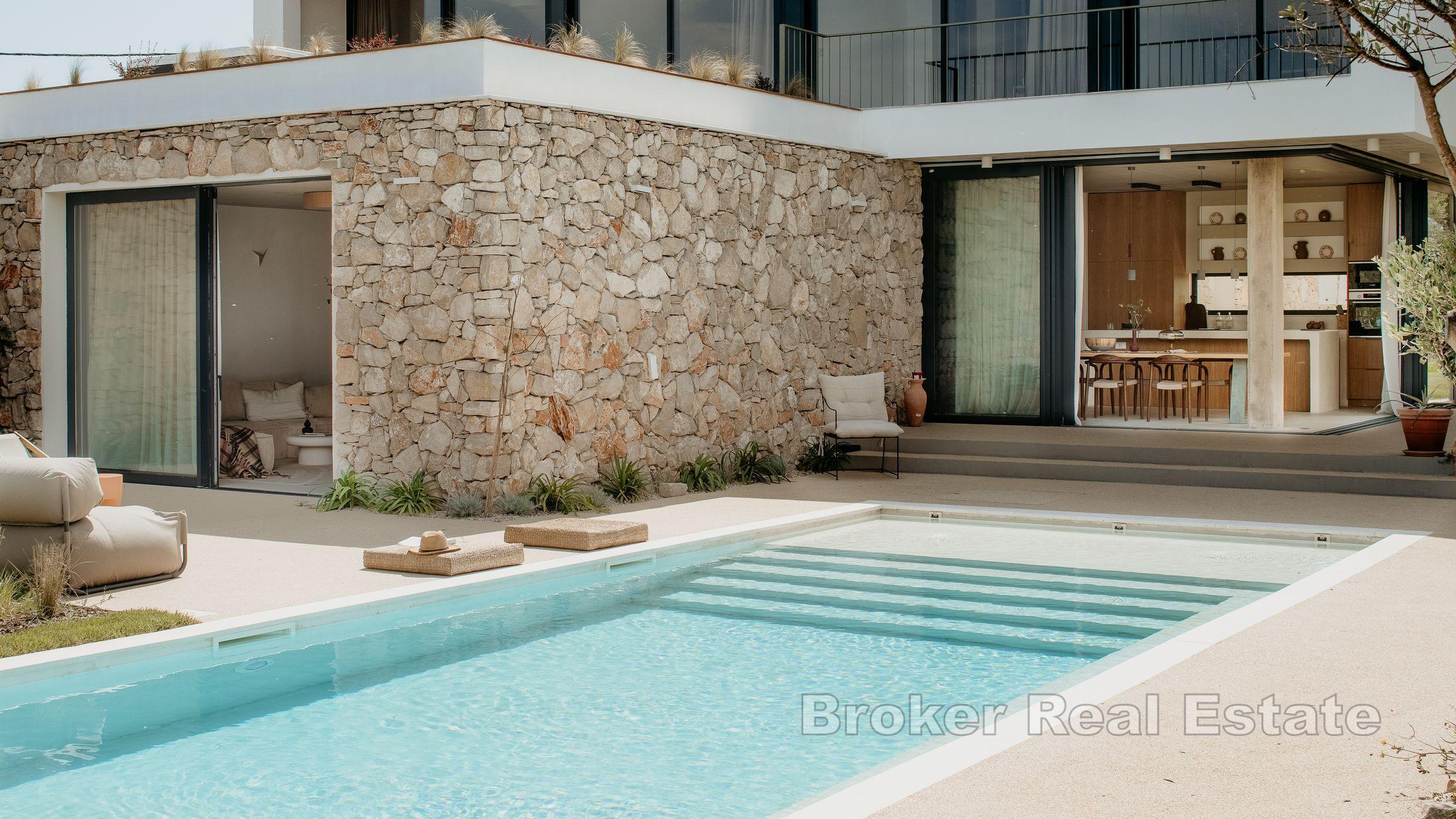 Lyxig villa med modern design