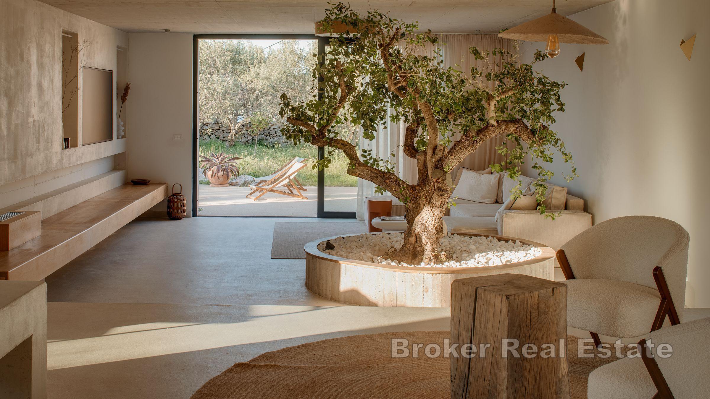 Lyxig villa med modern design