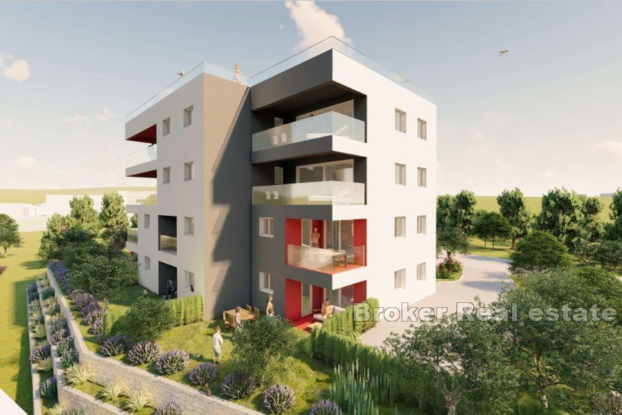 Appartements dans un nouveau bâtiment