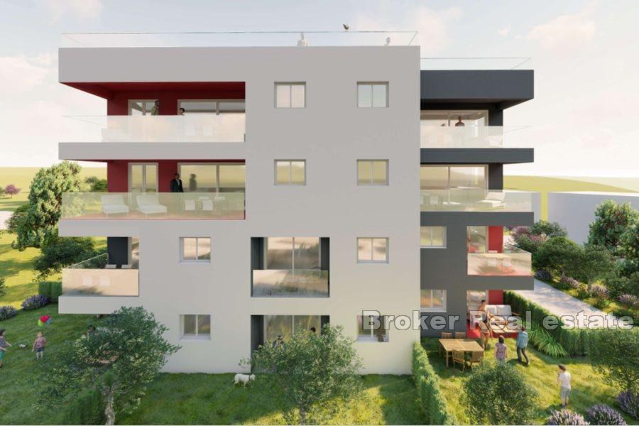 Apartments in new building