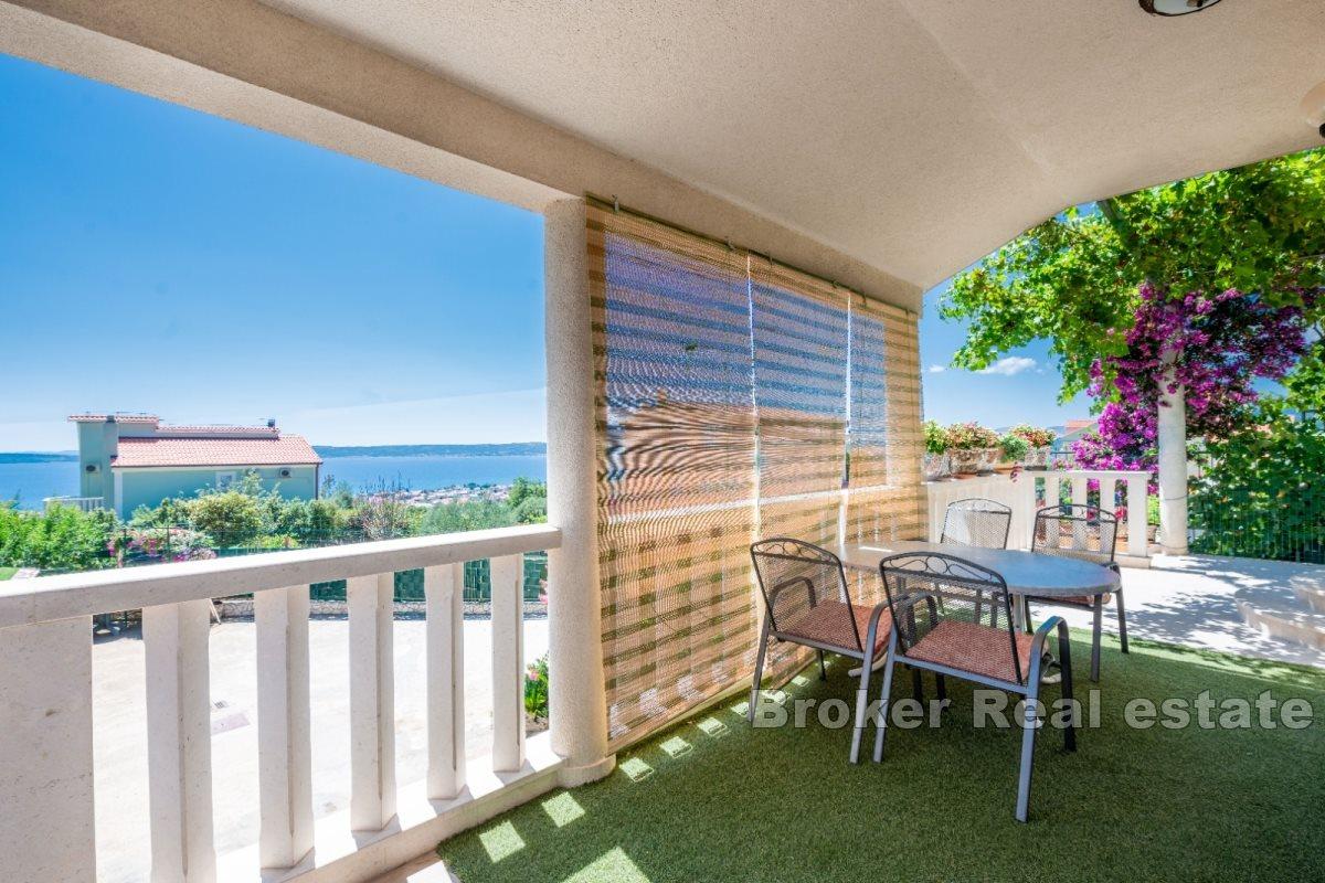 Hus med vacker havsutsikt