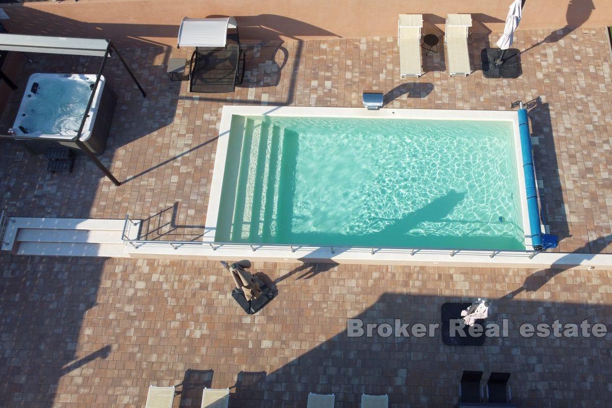 Semesterhus med vacker havsutsikt