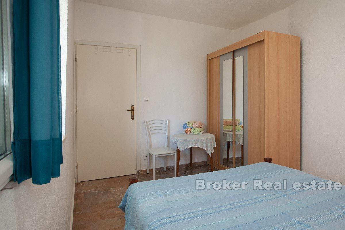 Apartment house second row from the sea with open sea view