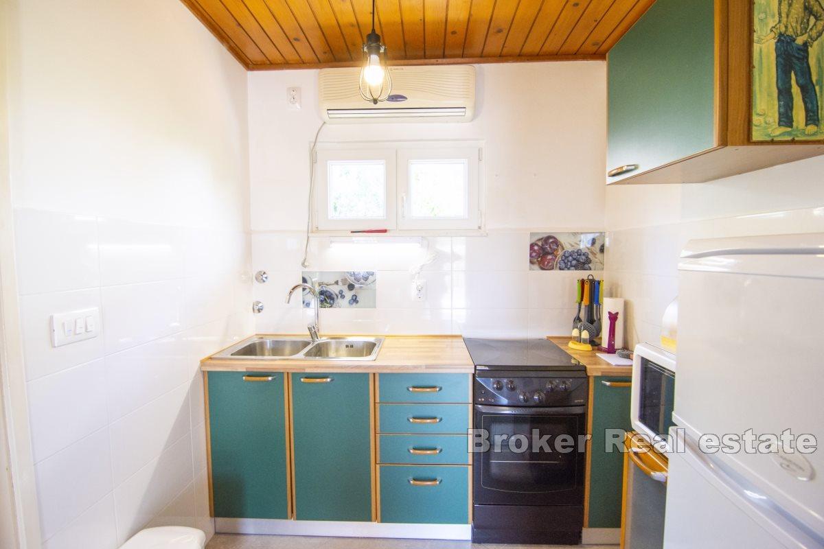 House in the second row from the sea with an open sea view