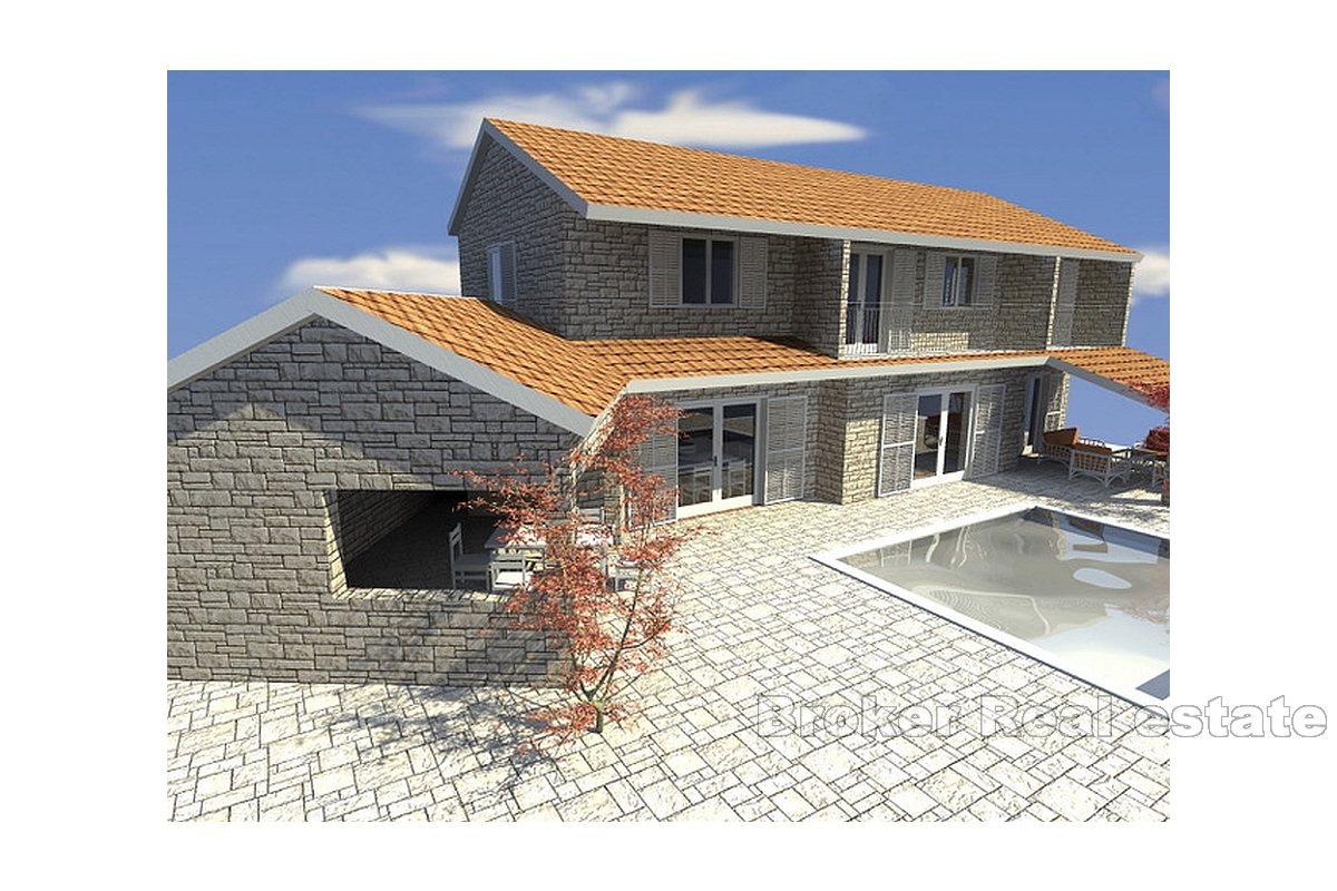 En unik byggtomt med panoramautsikt över havet