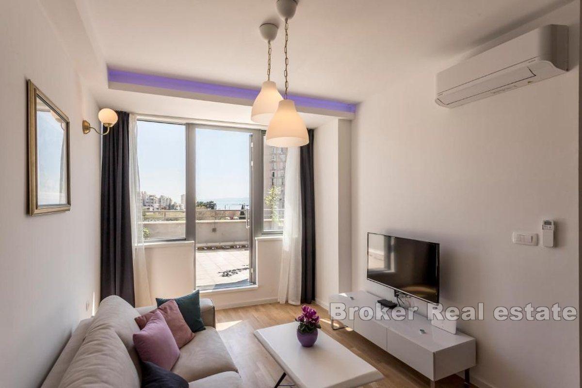 Piękny apartament z przestronnym tarasem w doskonałej lokalizacji