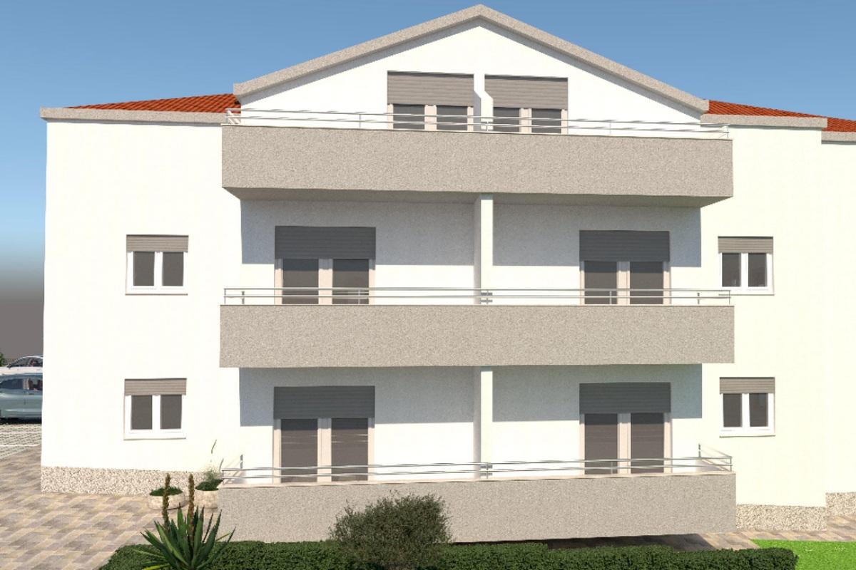 Nowoczesny apartament w nowym budynku z widokiem na morze