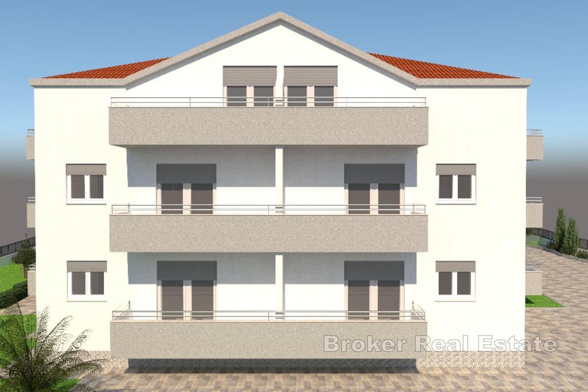 Moderan apartman u novogradnji s pogledom na more