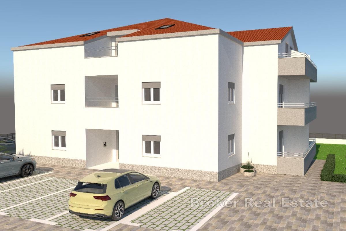 Nowoczesny apartament w nowym budynku z widokiem na morze