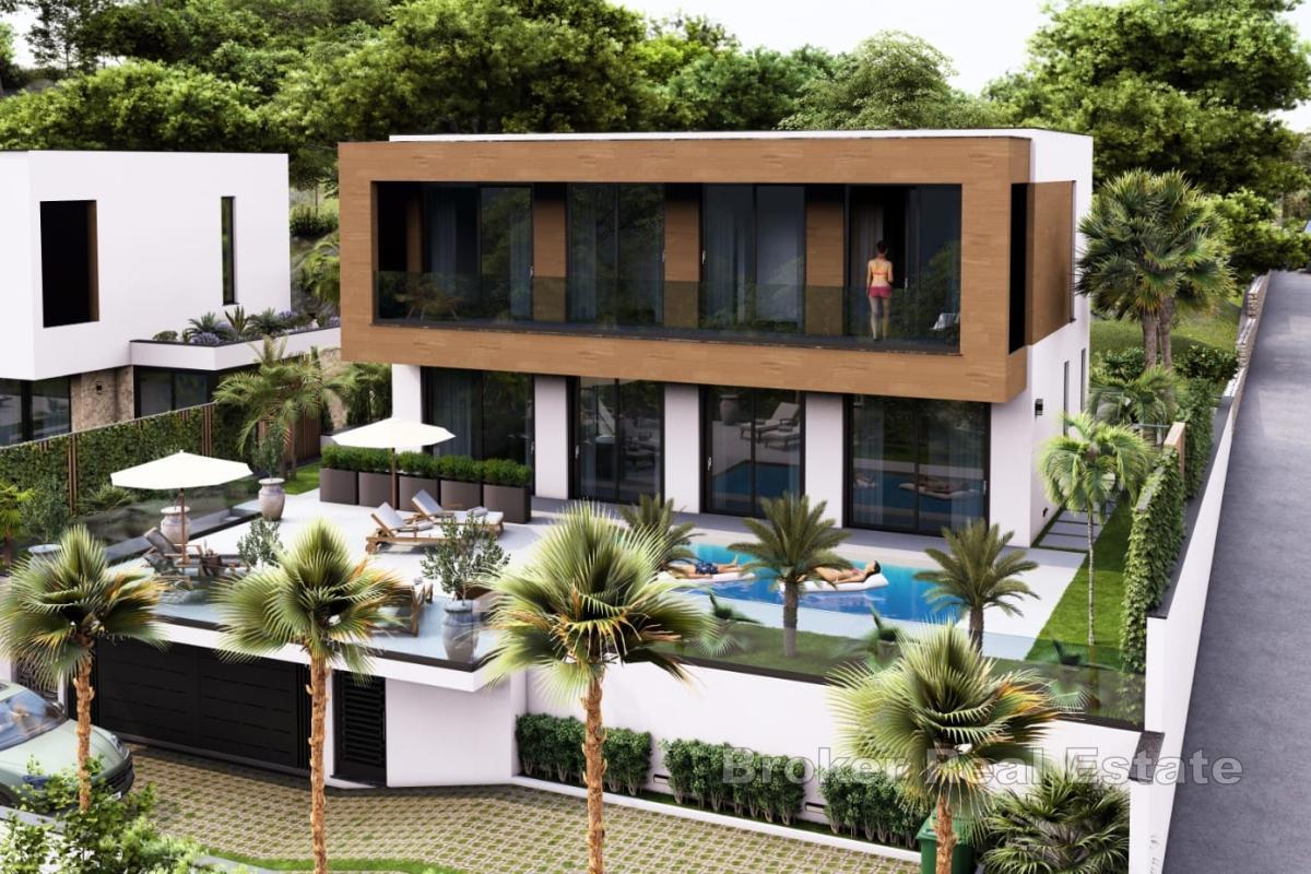 Građevinsko zemljište s otvorenim pogledom na more i projektom