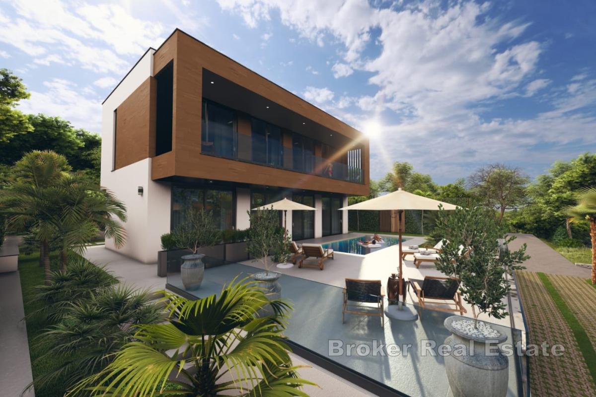 Terreno edificabile con vista mare e progetto