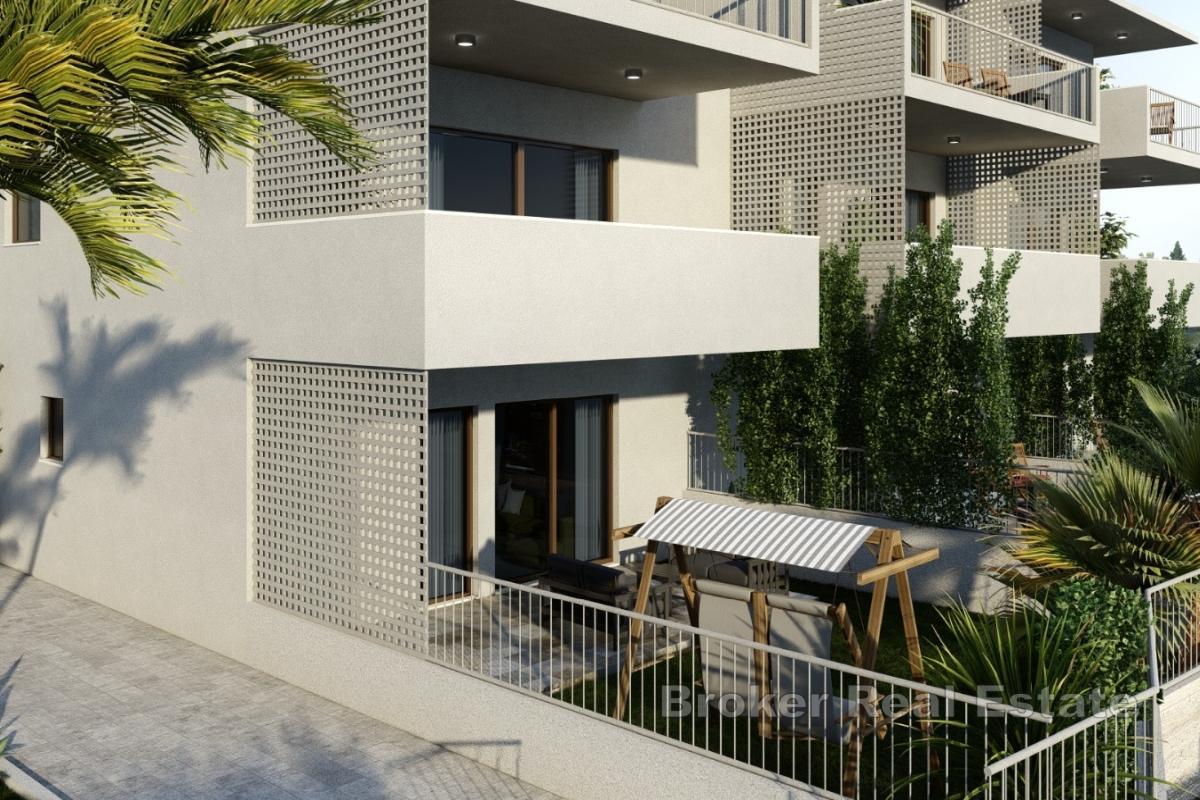 Nowo wybudowany apartament na wyspie Ciovo