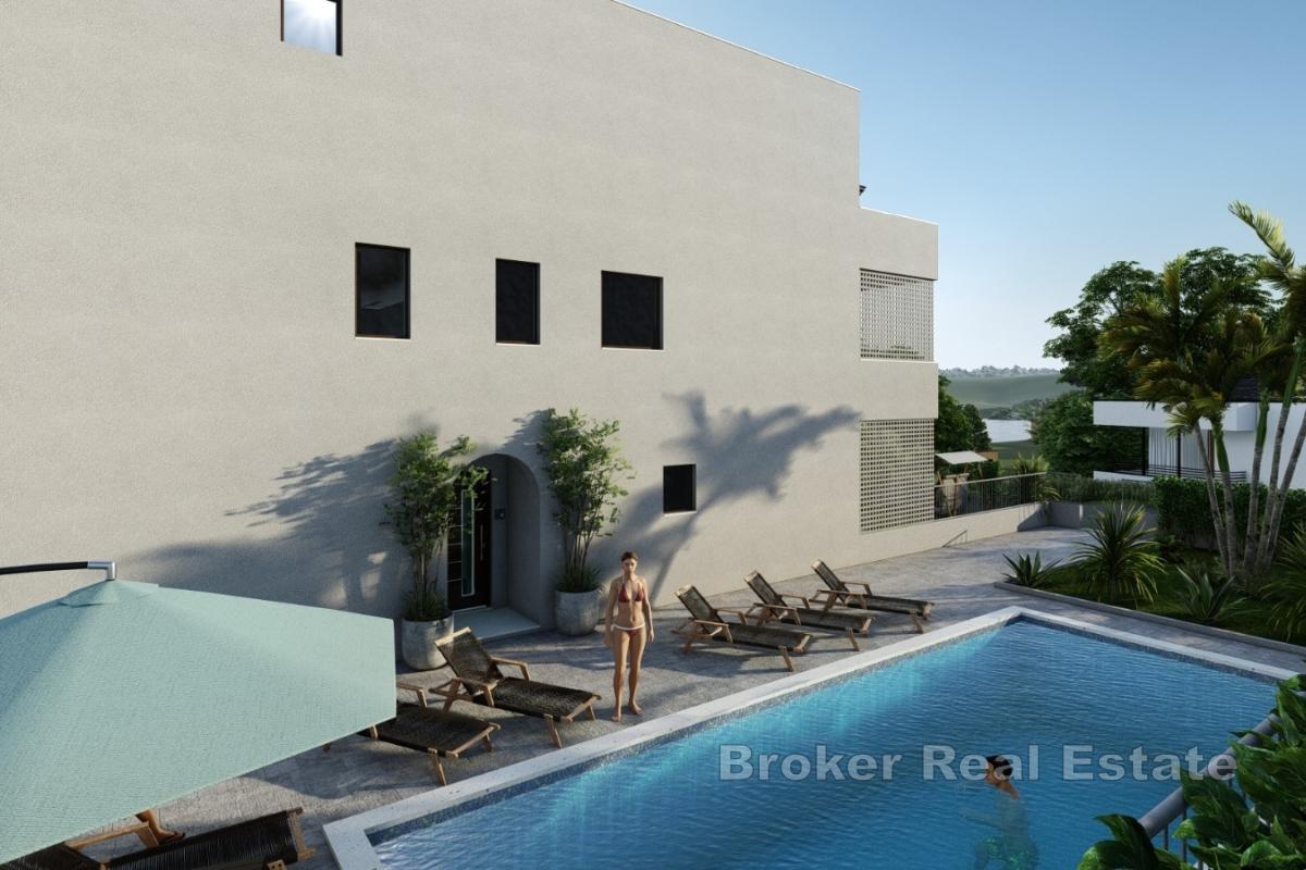 Appartement neuf à Ciovo avec vue mer