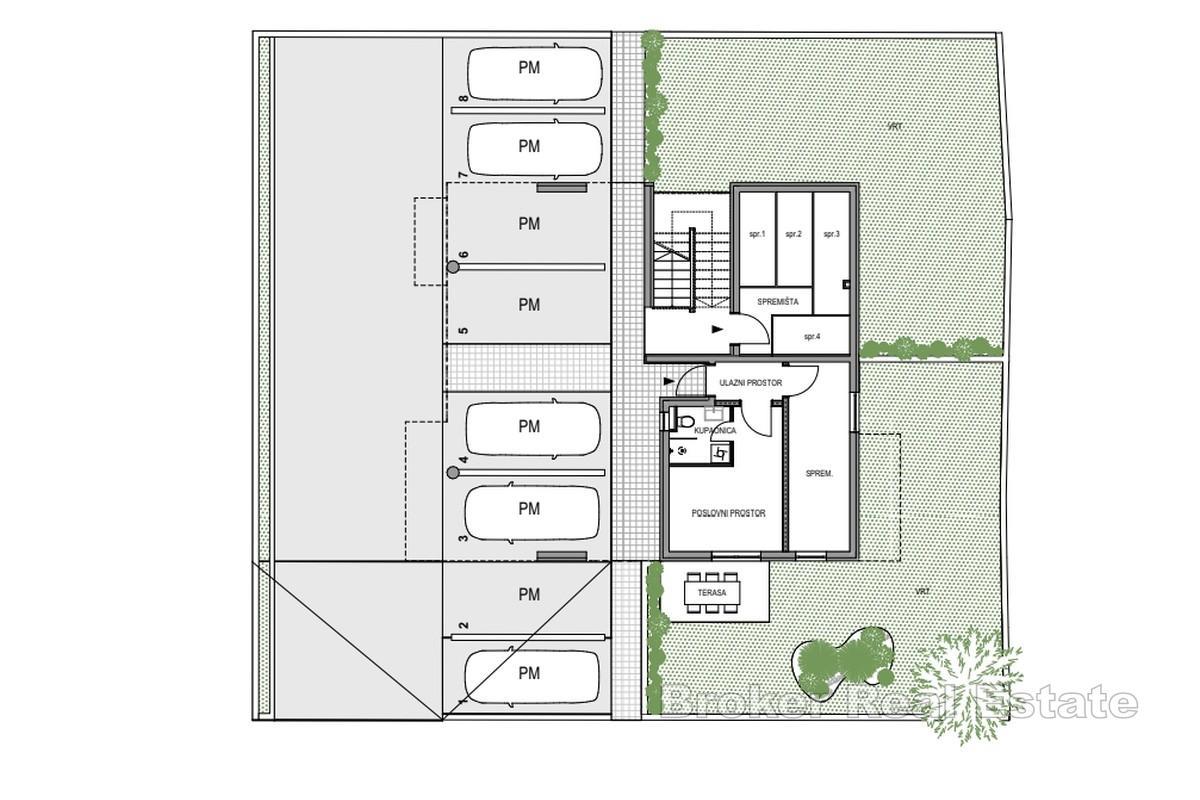 Penthouse z widokiem na otwarte morze