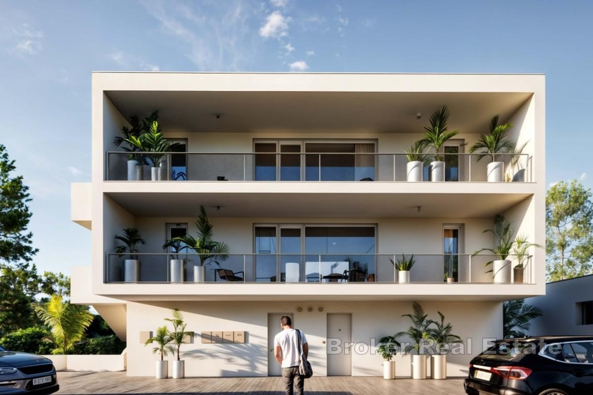 Wohnung mit Meerblick in einem Neubau
