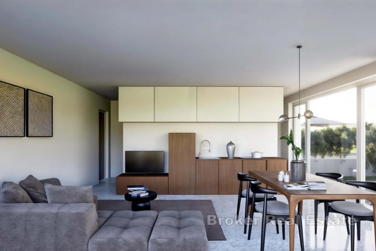 Apartament z widokiem na morze w nowym budynku