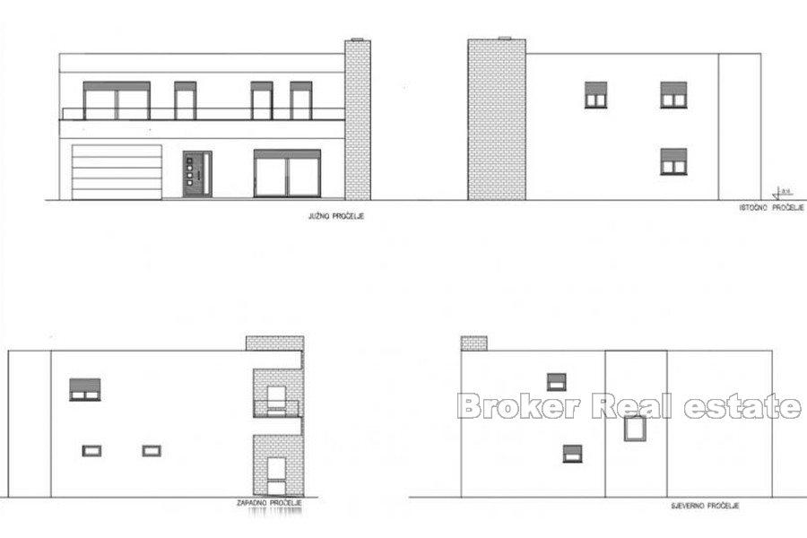 Building land with a sea view