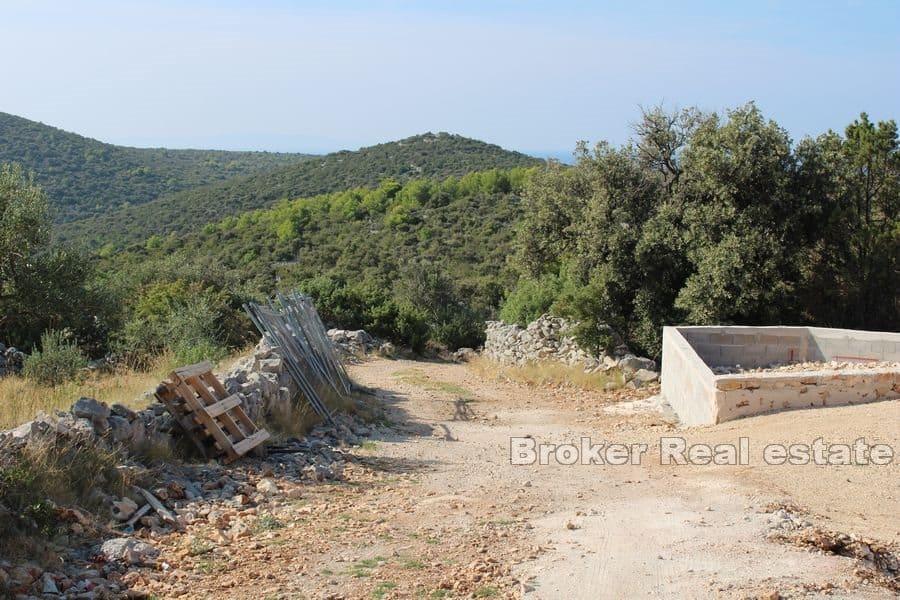 Building land with sea view