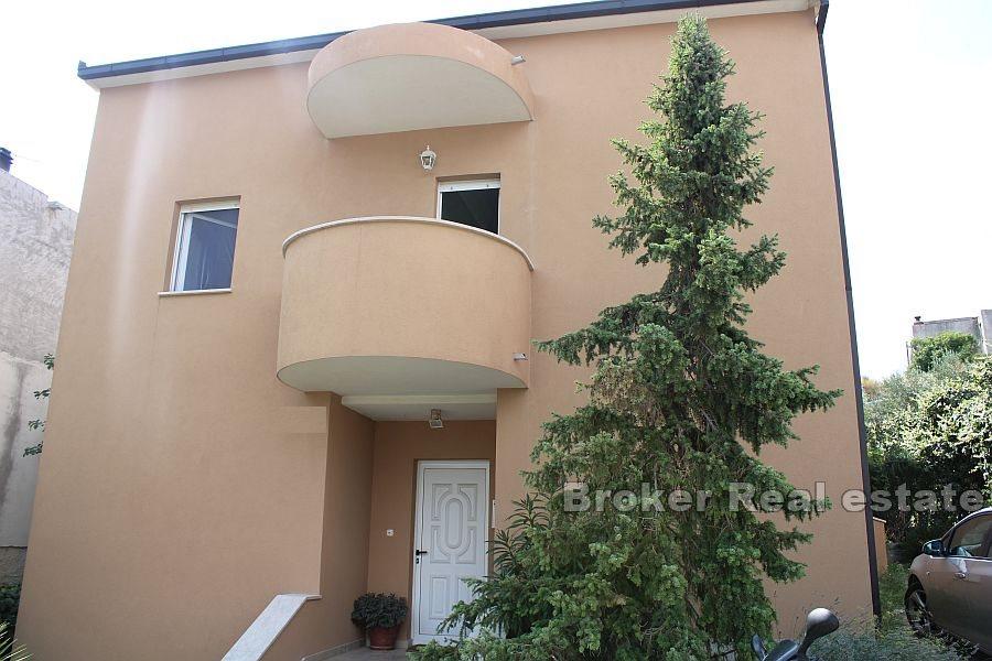 Family three-story house