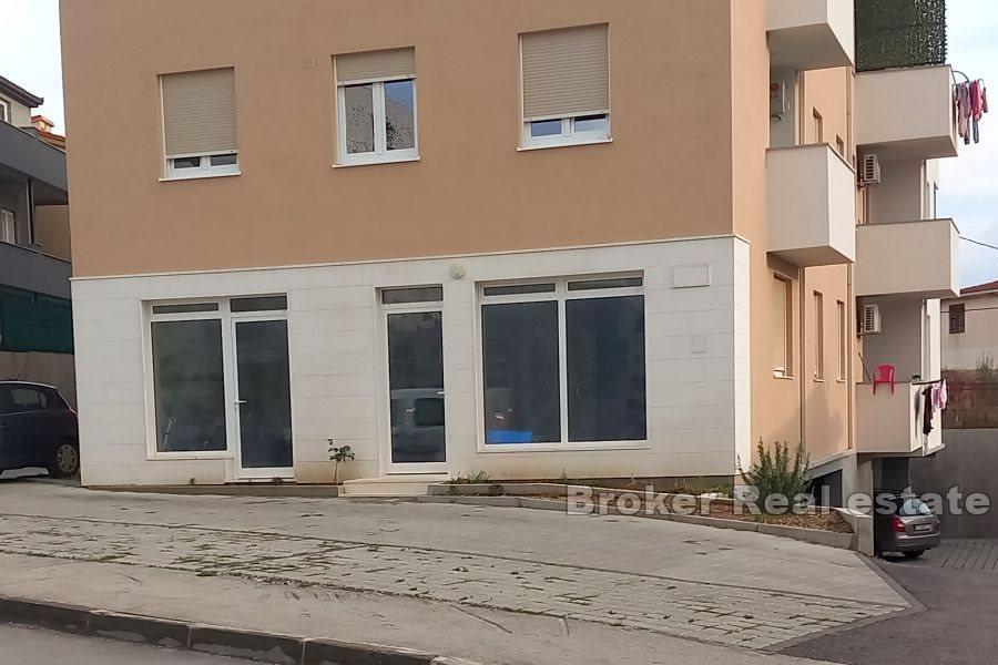 Business space in a busy location